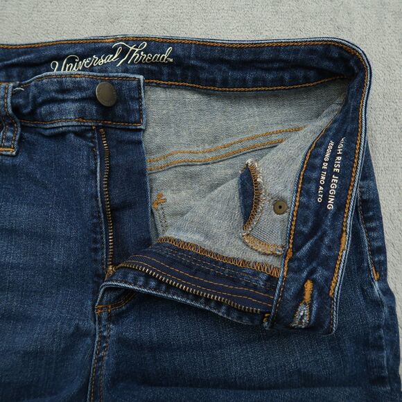 Universal Thread Jeans Women's Size 4L Blue High-Rise Jegging Denim 32" Inseam - Picture 2 of 16